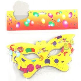 Hot Sale Cheap Yellow Pink And Blue Cat Eye Plastic Masks