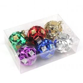 Colored Shatterproof 70mm Christmas Balls