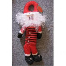 2013 New Christmas Decoration, Santa Claus Hanging Doll With Ring Hole On Top,christmas Ornaments