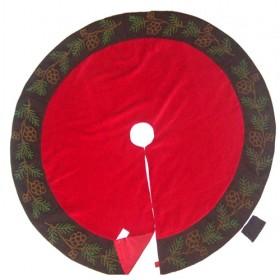 150cm Burgundy ; Brown Christmas Tree Skirt, Xmas Tree Skirt 2013