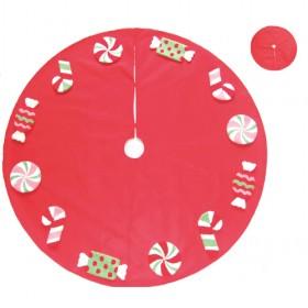 150cm Candy Design Christmas Tree Skirt, Xmas Tree Skirts