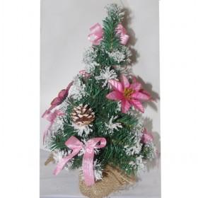 Mini Christmas Tree With Pink