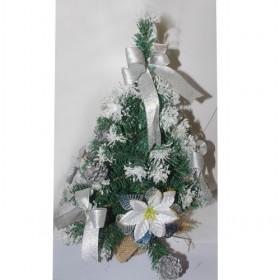 Mini Christmas Tree With Silver
