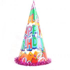 Celebrative Blingbling Good Quality Happy Birthday Party Cone Hat