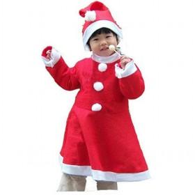 2013 Christmas Costume/clothes For Little Girl, Kids Santa Costume