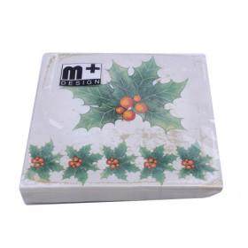 New Decoration Paper Napkin Serviettes For Christmas Party 33X33cm