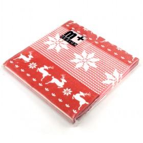 Snowflower Paper Napkin Serviettes Party Favor-Merry Christmas,33x33cm