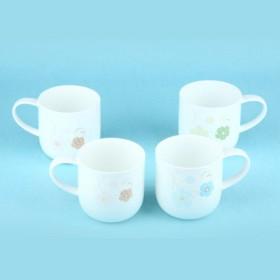 200cc Hot Sale Cheap Coffee Mugs, Tiny Flower Printed Coffee Cup, Ceramic Cups
