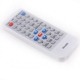 Novelty Design Gray Rectangular Replacement Universal Remote Control For DVD With Gray And Blue Buttons