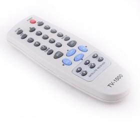 Hot Sale Gray Replacement Universal Remote Control For DVD  With Gray And Blue Buttons