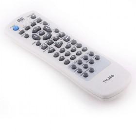 Good Quality Gray Universal Remote Control For DVD With Black Buttons