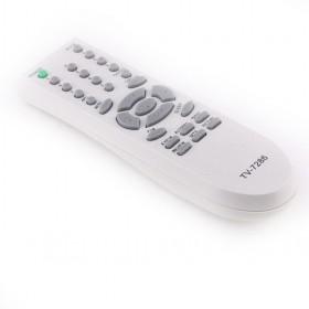 Good Quality Grey Universal Remote Control For DVD With Gary Blue Buttons