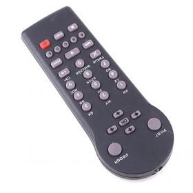 Novelty Design Simple And Typical Gray Universal Remote Controls For DVD With Black Buttons