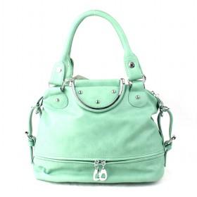 Light Green Handbag, Fashionable Designer Bags, Handbags
