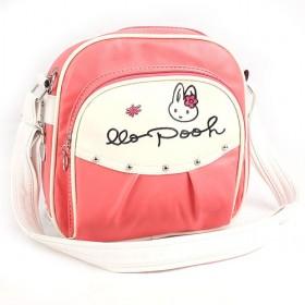 Red Cute Bags, Single Shoulder Bag, Fashion Bag With Bunny Prints