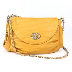 Multi Use Messenger Bag, Orange Hand Bag, PU Bags