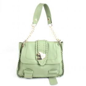 Green Satchel Bag, High Quality PU Shoulder Bags, Fashion Bags