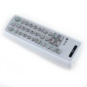 Hot Sale Creative Design Gray Plastic Universal Remote Control With White Buttons For TV
