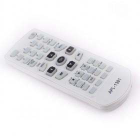 Hot Sale Simple But Modern Design Gray Plastic Universal Remote Control With White Buttons For TV