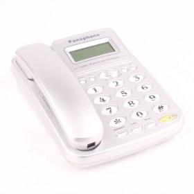 White Cord Phone, Home Telephone, Desktop Phones