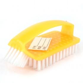 Practical Design Multi Angel Yellow Soft Clothes Brush
