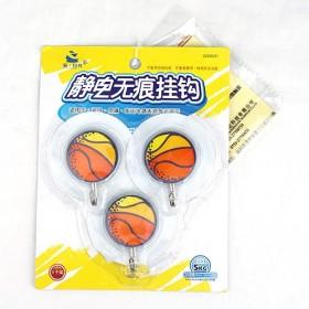 Colorful Creative Design 3 Pack In 1 Basketball Command Small Shape
