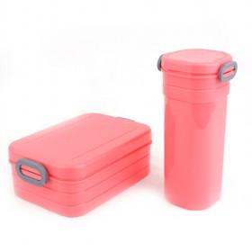 Nolvety Design Red Vaccum Plastic Food Container Set