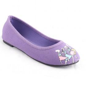 Kids Purple Friends Flats