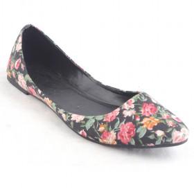 Kids Vintage Floral Flats