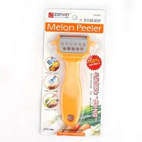 Good Quality Orange Plastic Handle Melon Peeler Kitchenware