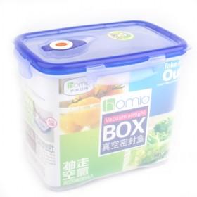 Hot Sale Blue Square Vacuum Plastic Food Container