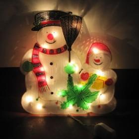 Snowman Christmas Lights
