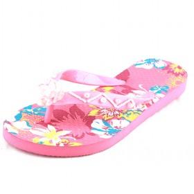 Red Beads Flower Flip Flop