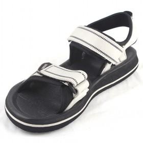 Mens Black White Sandal