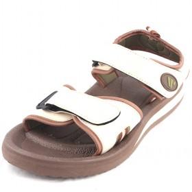 Mens Brown White Sandal