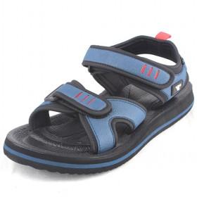 Mens Black Blue Sandal