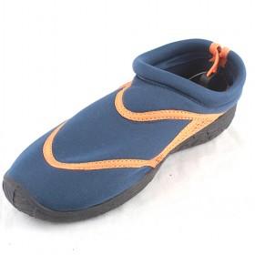Mens Blue Orange Sneaker