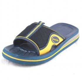 Mens Blue Mesh Slipper