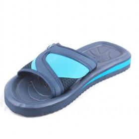 Mens Blue Mesh Slipper