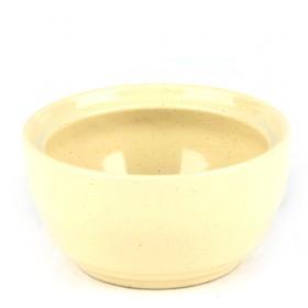 80cc Ceramic Bowl, Full Beige Serving Bowl