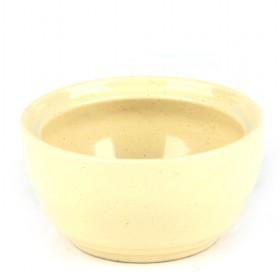 80cc Ceramic Bowl, Full Beige Serving Bowl