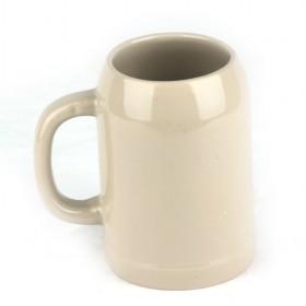 Mini Simple Design Beige Ceramic Cup/ Mug With Small Mouth