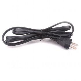 Black Recorder Power Cord, Copper Wire Cord With Plug
