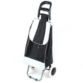 Hot Sale Black And White Shopping Trolley/ Luggage Cart/ Shopping Cart For Supermarket Use