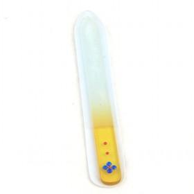 Yellow Nail File Buffer Nail Art Tool Easy And Ready For Use General Manicure / Pedicure Purpose