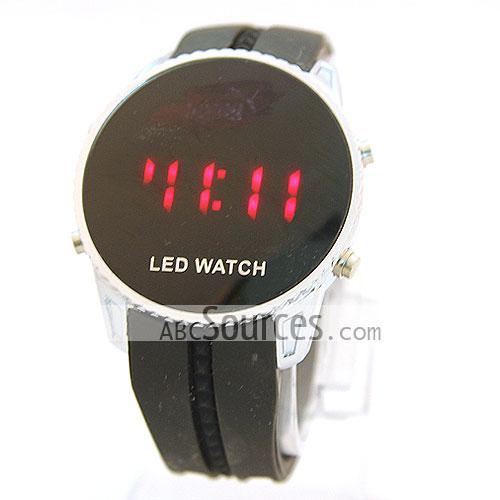 round led watch