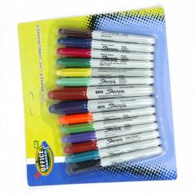 Office Top Quality Marker Pen, Multi-function Stationery Marker Gel Pen For CD/DVD/whiteboard