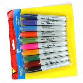 Bold Point Top Quality Marker Pen, Multi-function Stationery Marker Gel Pen For CD/DVD/whiteboard