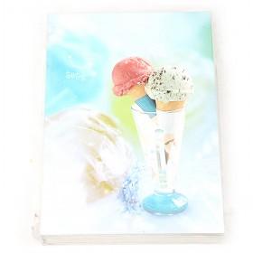 New Cute Ice Cream Girl Diary Book,Notepad,Note Pad Memo,Paper Notebook,note Book