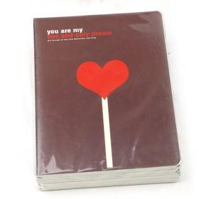 Promotion Product,personal Heart Diary,girl 's Note Book,student Prize, Note Pads
